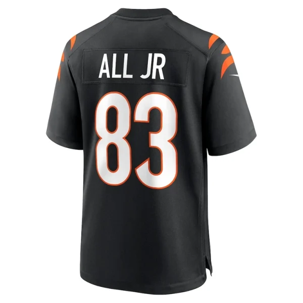 Erick all jr. cincinnati bengals nike team game jersey Black L