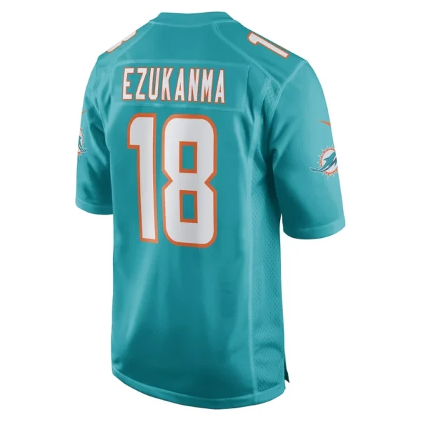 Erik ezukanma miami dolphins nike game player jersey Aqua L