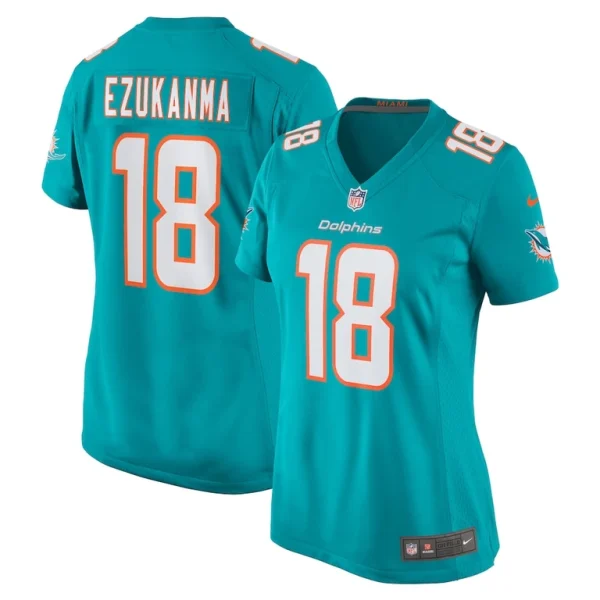 Erik ezukanma miami dolphins nike womens game player jersey Aqua