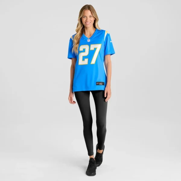 Essang bassey los angeles chargers nike womens game jersey Powder blue XL