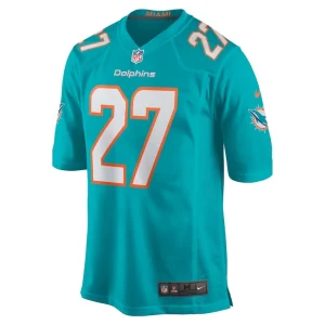 Ethan bonner miami dolphins nike game jersey Aqua M