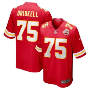 Ethan driskell kansas city chiefs nike game jersey Red
