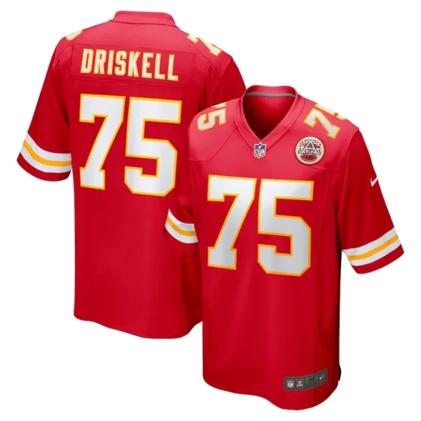 Ethan driskell kansas city chiefs nike game jersey Red
