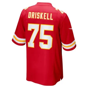 Ethan driskell kansas city chiefs nike game jersey Red L