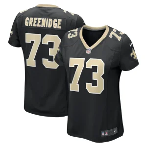 Ethan greenidge new orleans saints nike womens game jersey Black
