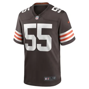Ethan pocic cleveland browns nike game jersey Brown M