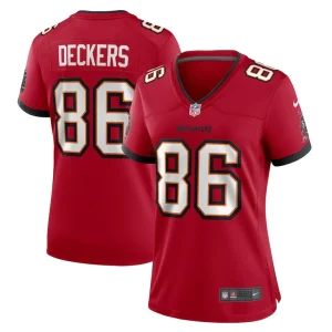 Evan deckers tampa bay buccaneers nike womens game jersey Red