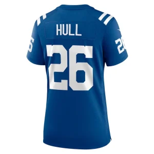 Evan hull indianapolis colts nike womens team game jersey Royal L