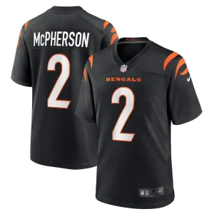 Evan mcpherson cincinnati bengals nike game jersey Black