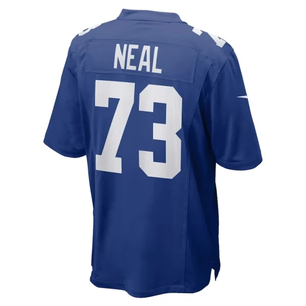 Evan neal new york giants nike player game jersey Royal L