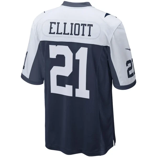 Ezekiel elliott dallas cowboys nike alternate game team jersey Navy L