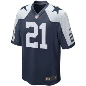 Ezekiel elliott dallas cowboys nike alternate game team jersey Navy M