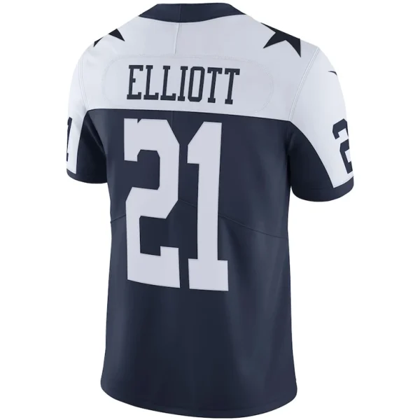 Ezekiel elliott dallas cowboys nike alternate vapor limited jersey Navy L