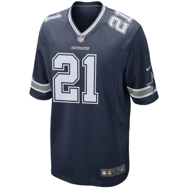 Ezekiel elliott dallas cowboys nike game team jersey Navy M