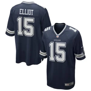 Ezekiel elliott dallas cowboys nike team game jersey Navy