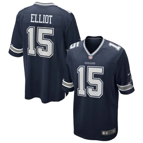 Ezekiel elliott dallas cowboys nike team game jersey Navy