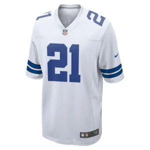 Ezekiel elliott dallas cowboys nike team game jersey White M