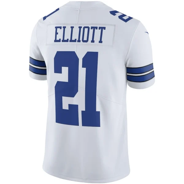 Ezekiel elliott dallas cowboys nike vapor limited player jersey White L
