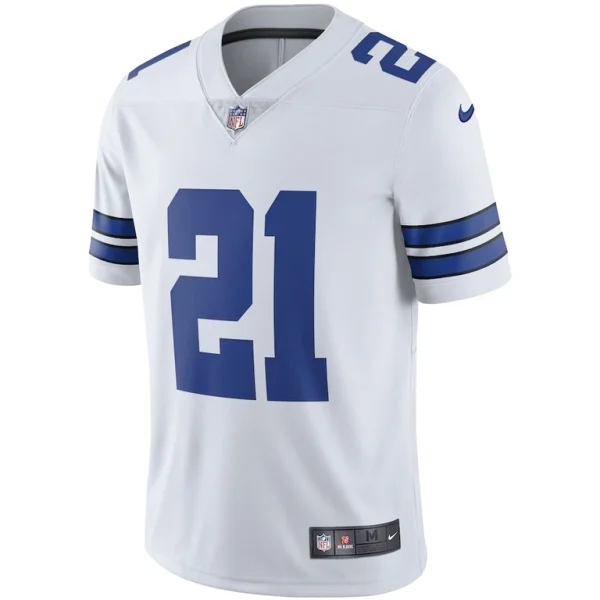 Ezekiel elliott dallas cowboys nike vapor limited player jersey White M