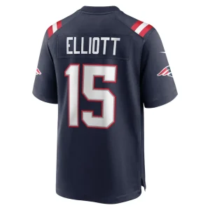 Ezekiel elliott new england patriots nike game player jersey Navy L