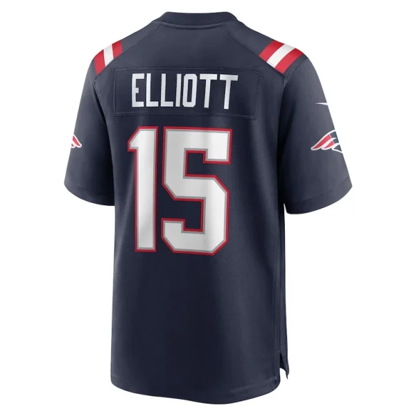 Ezekiel elliott new england patriots nike game player jersey Navy L
