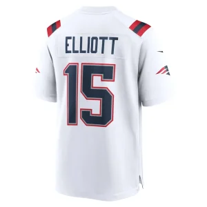 Ezekiel elliott new england patriots nike game player jersey White L