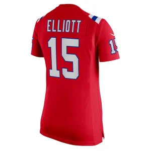 Ezekiel elliott new england patriots nike womens alternate game player jersey Red L
