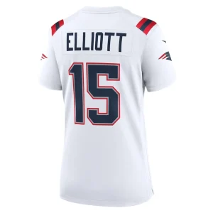 Ezekiel elliott new england patriots nike womens game player jersey White L