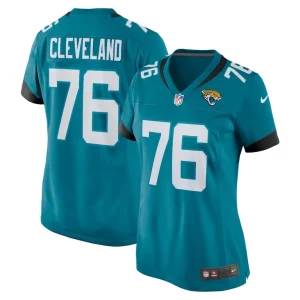 Ezra cleveland jacksonville jaguars nike womens game jersey Teal