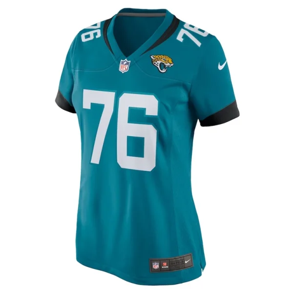 Ezra cleveland jacksonville jaguars nike womens game jersey Teal M