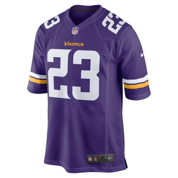 Fabian moreau minnesota vikings nike game jersey Purple M