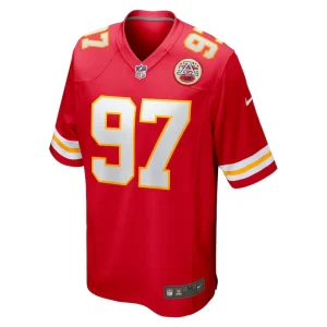 Felix anudike uzomah kansas city chiefs nike game jersey Red M