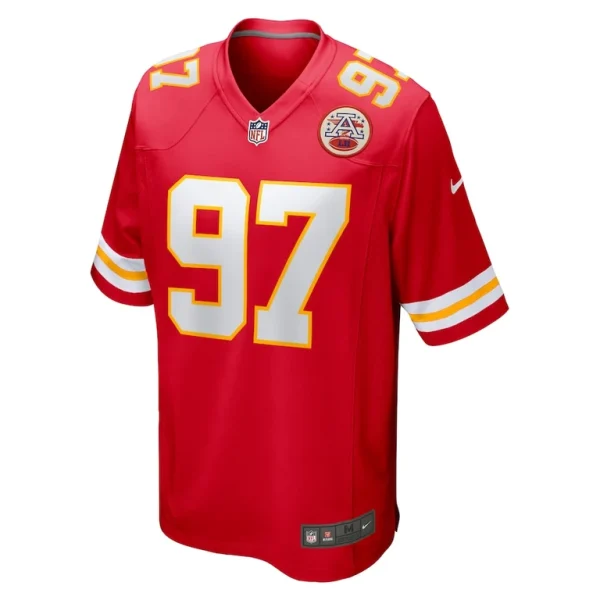 Felix anudike uzomah kansas city chiefs nike game jersey Red M
