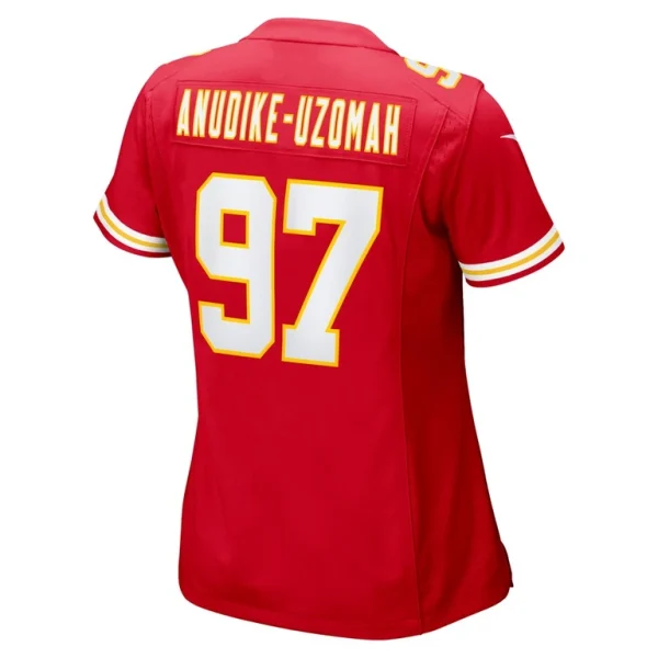 Felix anudike uzomah kansas city chiefs nike womens player jersey Red L