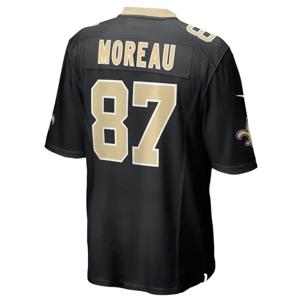 Foster moreau new orleans saints nike game jersey Black L