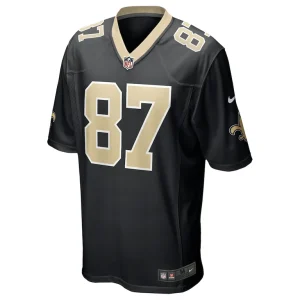 Foster moreau new orleans saints nike game jersey Black M