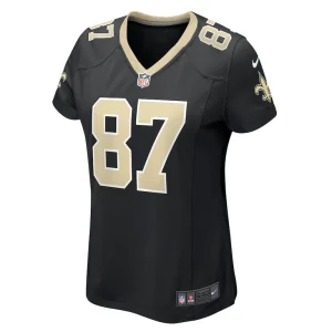 Foster moreau new orleans saints nike womens team game jersey Black M