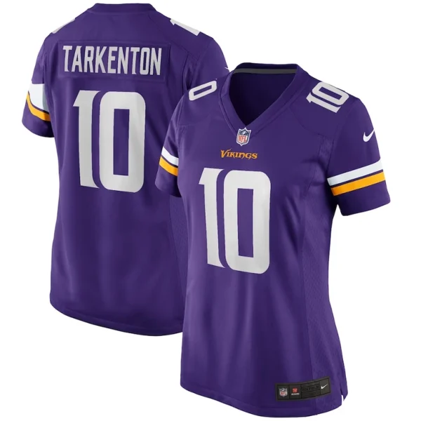 Fran tarkenton minnesota vikings nike womens game retired player jersey Purple