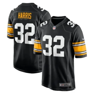 Franco harris pittsburgh steelers nike alternate retired player jersey Black