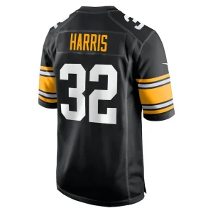 Franco harris pittsburgh steelers nike alternate retired player jersey Black L
