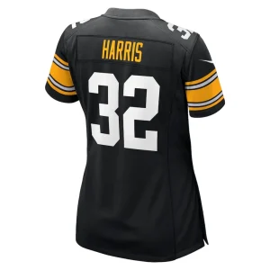 Franco harris pittsburgh steelers nike womens alternate retired player jersey Black L