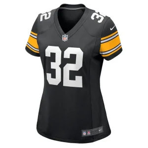 Franco harris pittsburgh steelers nike womens alternate retired player jersey Black M