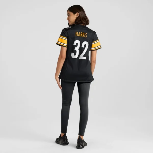 Franco harris pittsburgh steelers nike womens game retired player jersey Black 2XL