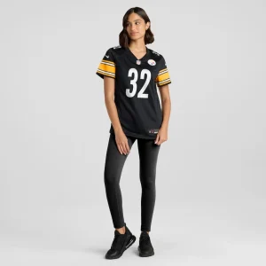 Franco harris pittsburgh steelers nike womens game retired player jersey Black XL