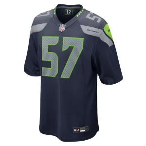 Frank clark seattle seahawks nike game jersey College navy M