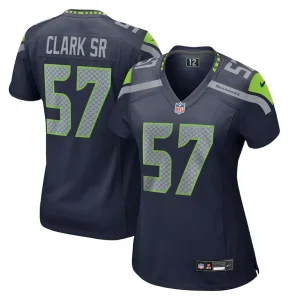 Frank clark seattle seahawks nike womens game jersey College navy