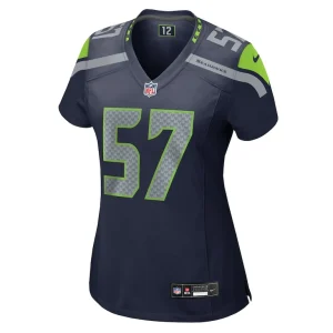 Frank clark seattle seahawks nike womens game jersey College navy M