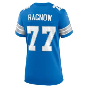 Frank ragnow detroit lions nike womens team game jersey Blue L