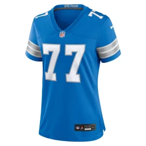 Frank ragnow detroit lions nike womens team game jersey Blue M