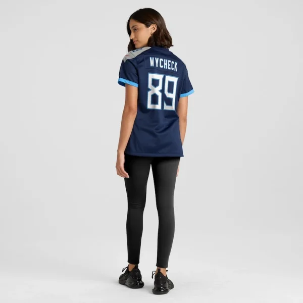 Frank wycheck tennessee titans nike womens game retired player jersey Navy 2XL